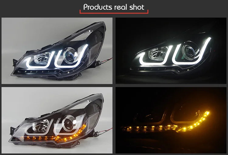 Car Styling Head lamp light for Subaru Legacy Headlights