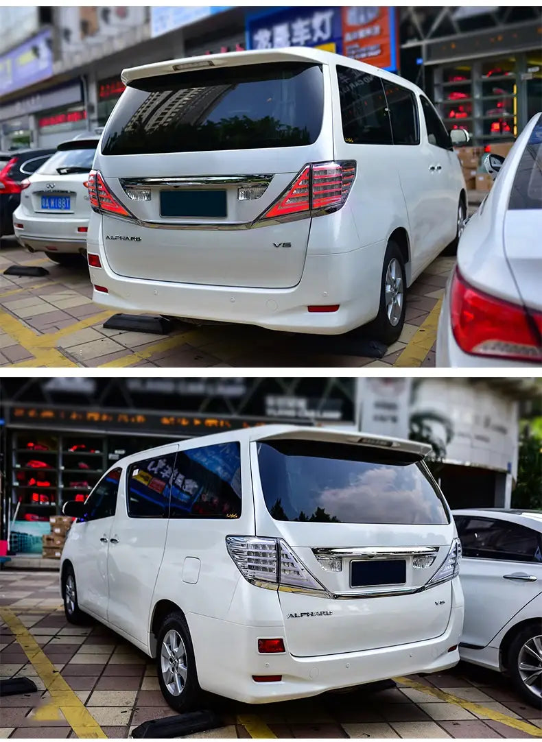 Toyota Alphard Tail Lights 2009-2014 LED Tail lamp light LED