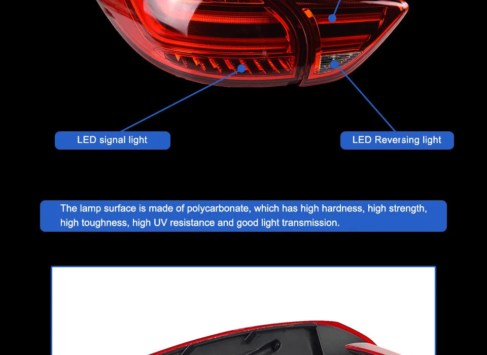 Mazda CX-5 Tail Lights 2013-2017 CX-5 LED Tail lamp light