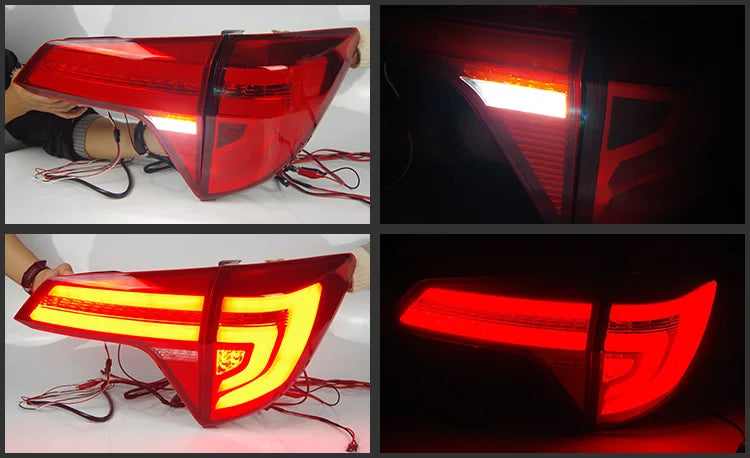 HRV Tail Lights HR-V Vezel LED Tail Light Lexus-Style Rear