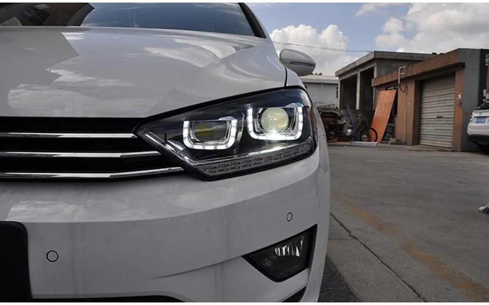 Car Styling Head lamp light for Golf 7 Sportsvan Headlight