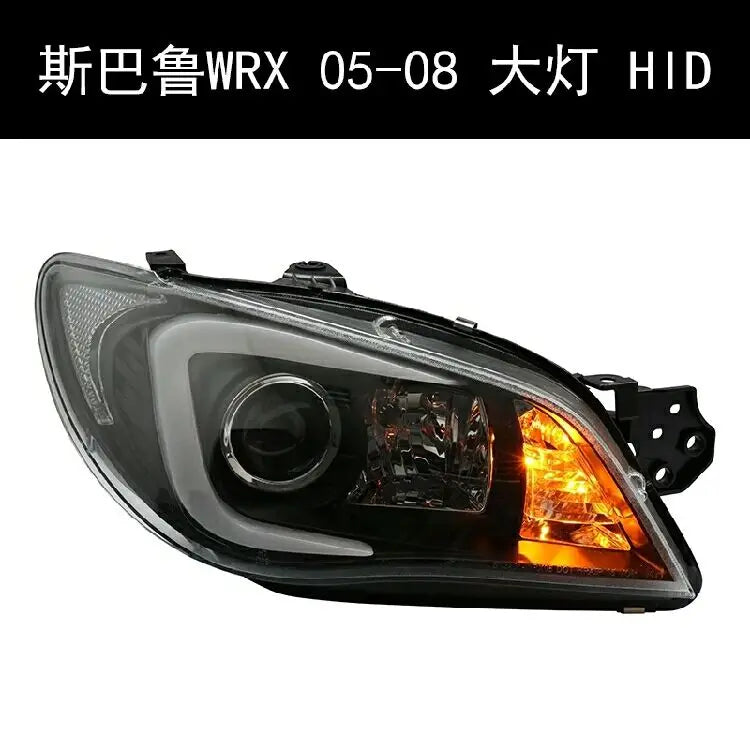 Car Styling Head lamp light for Subaru WRX Headlight