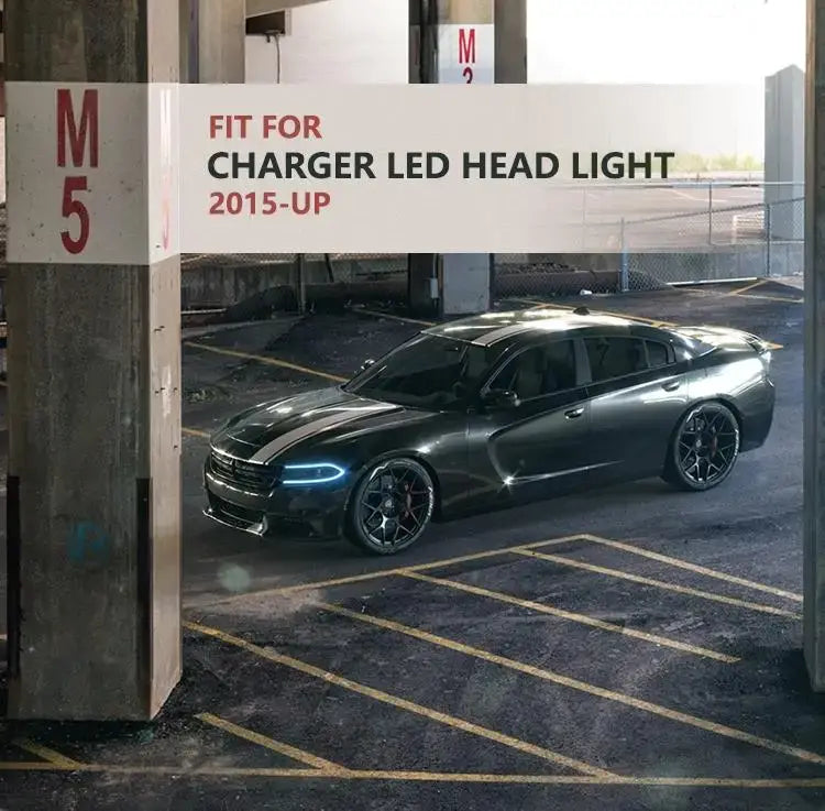 Dodge Charger Headlights 2015-2019 New Charger LED Headlight