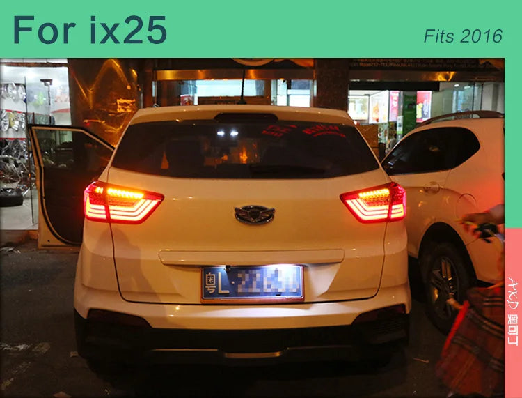 Hyundai Creta Tail Lights 2016-2019 IX25 LED Tail Light Rear