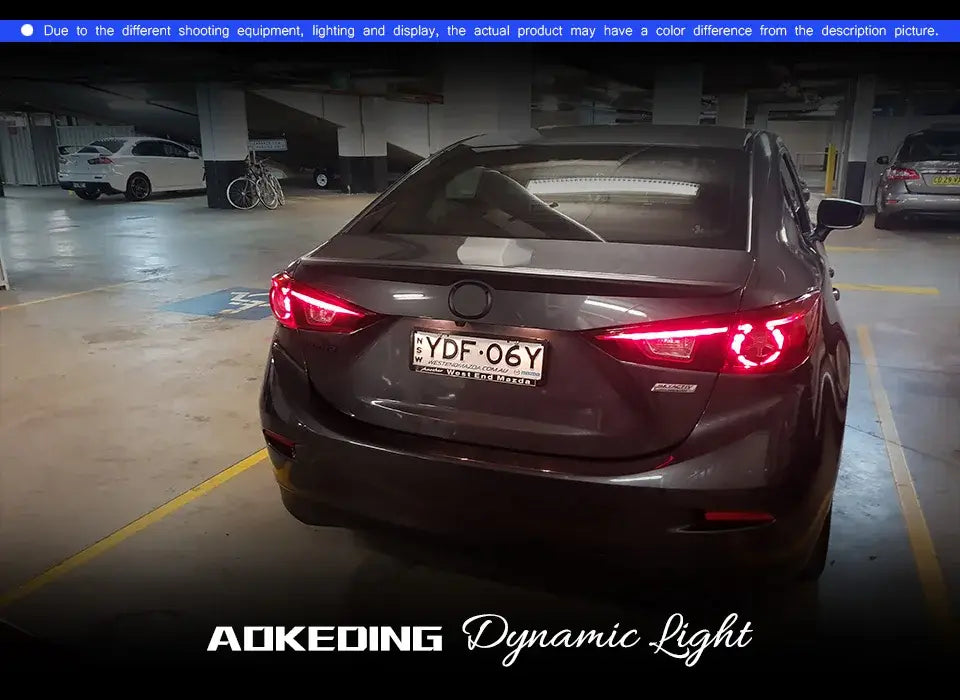 Mazda 3 Tail Lights 2014-2018 Mazda3 Axela Sedan LED Tail