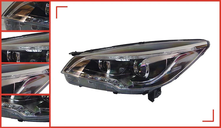 Ford Escape Kuga 2014-2016 LED Headlight DRL Hid Head lamp