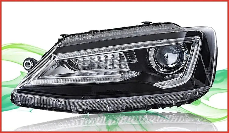 VW Jetta Headlights 2011-2018 Jetta Mk6 Mk7 LED Headlight A5