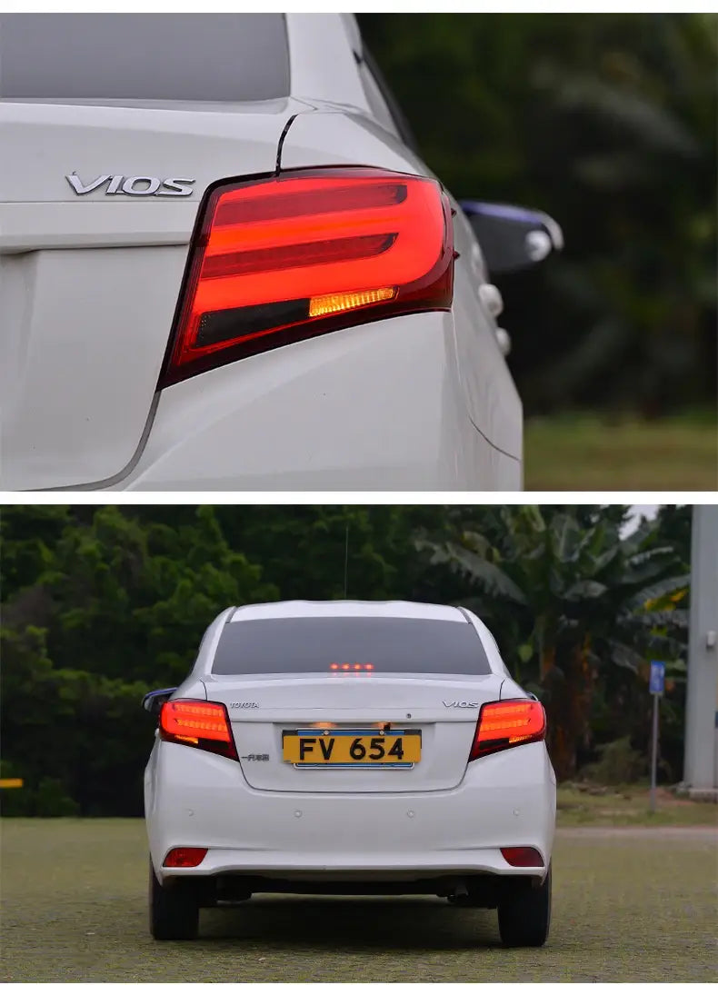 Toyota Vois Tail Lights 2014-2016 Yaris Sedan LED Tail lamp