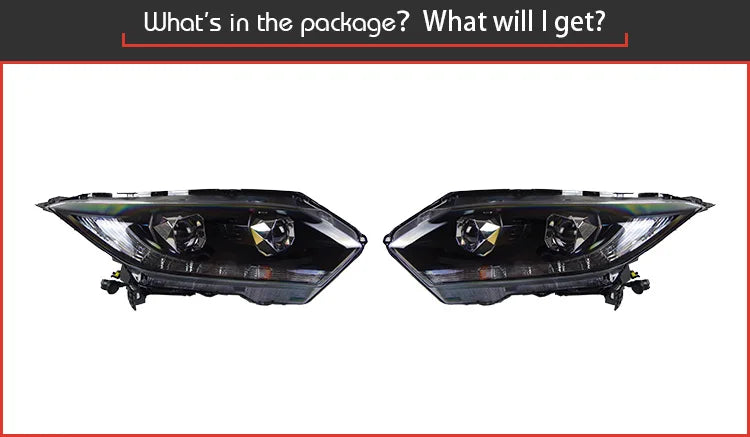 Car Styling Head lamp light for HRV Vezel LED Headlight