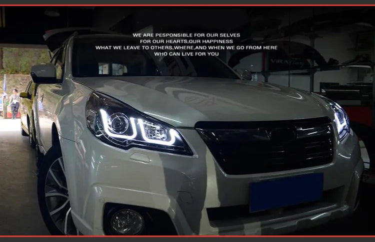 Car Styling Head lamp light for Subaru Legacy Headlights