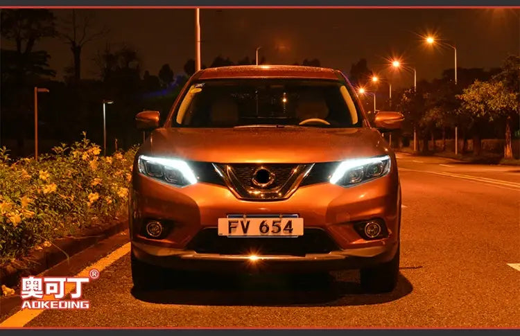 Car Styling Headlights for Nissan X-Trail Rouge LED