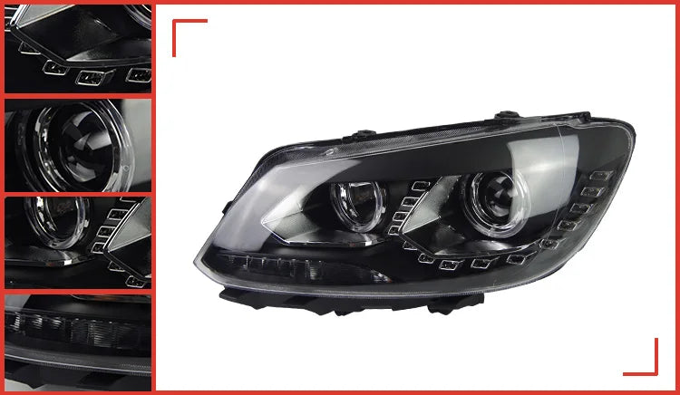 Car Lights for VW Touran LED Headlight 2010-2015 Touran Head