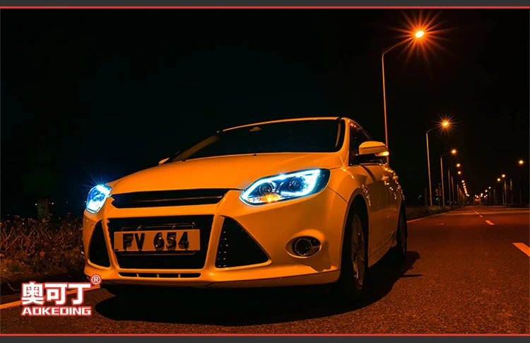 Ford Focus Headlights 2012-2014 Focus 3 LED Headlight DRL