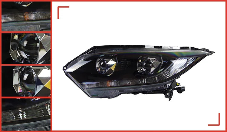 Car Styling Head lamp light for HRV Vezel LED Headlight