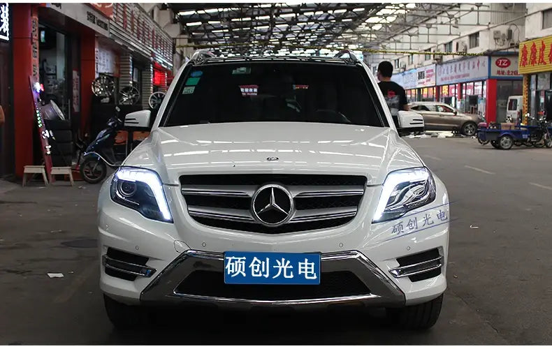 Car Styling Head lamp light for GLK260 Headlights 2012-2015