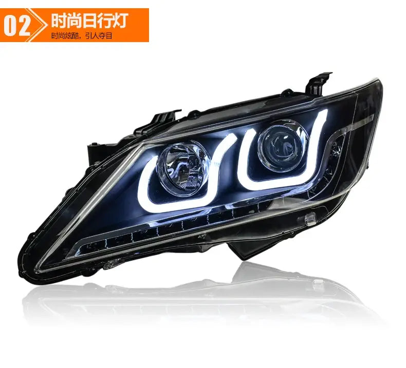 Toyota Camry V50 LED Headlight 2012-2014 Camry LED DRL Hid