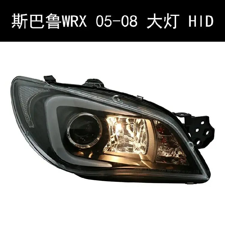 Car Styling Head lamp light for Subaru WRX Headlight