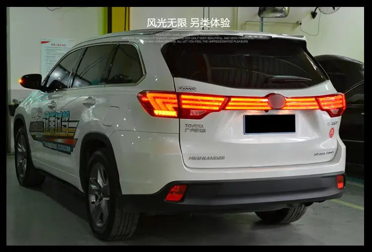 Toyota Highlander Tail Lights 2015-2017 New Kluger LED Tail