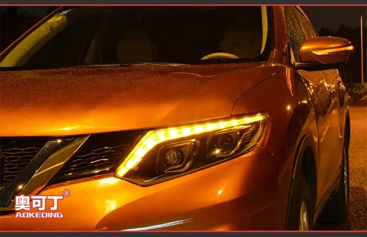 Car Styling Headlights for Nissan X-Trail Rouge LED