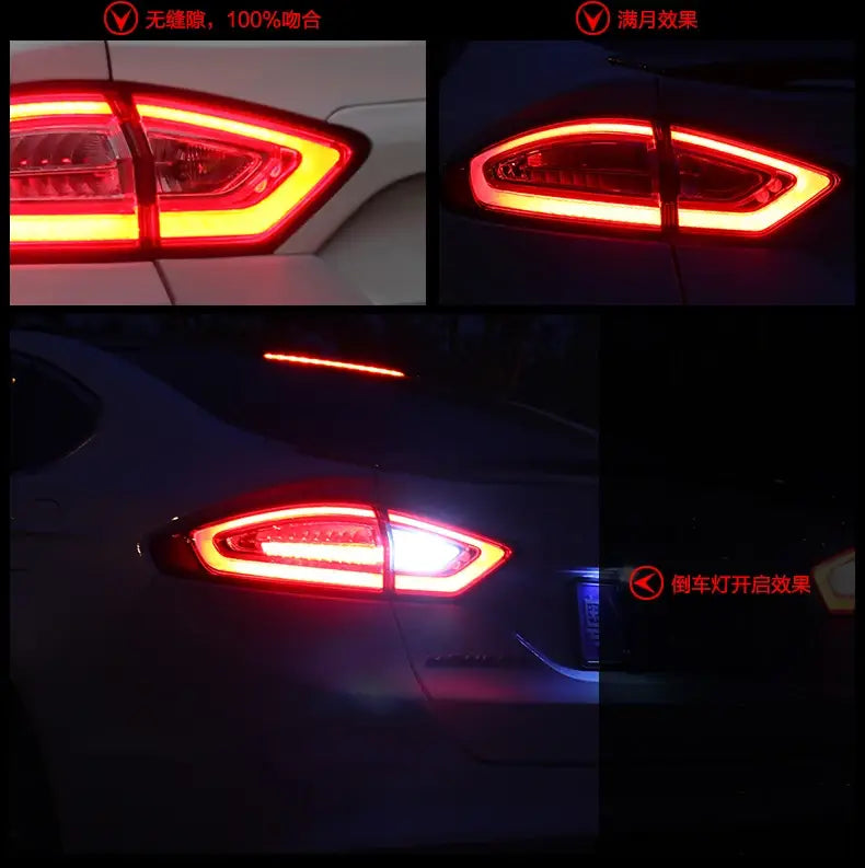 Ford Fusion Tail Lights 2013-2016 Mondeo LED Tail lamp light