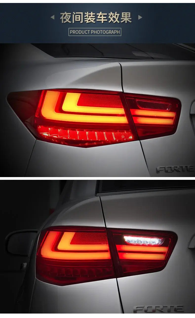 Kia Forte Tail Lights 2009-2014 Cerato LED Tail lamp light