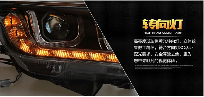 Toyota Camry Headlights 2015-2017 Camry V55 LED Headlight