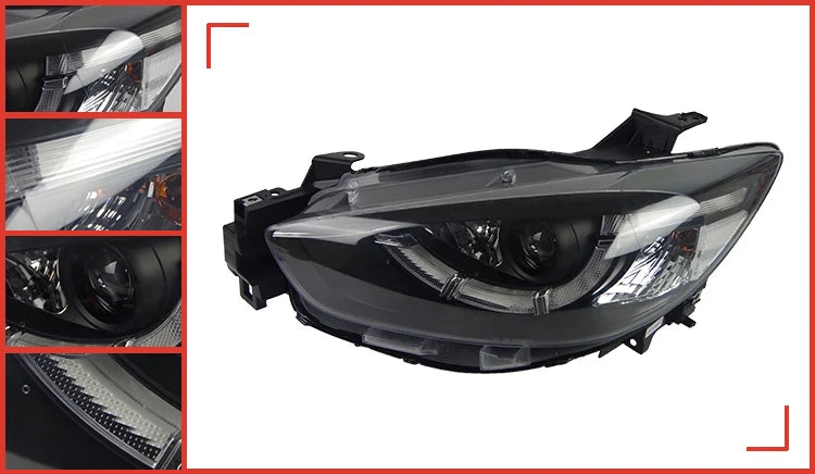 Car Styling Head lamp light for Mazda CX-5 Headlights