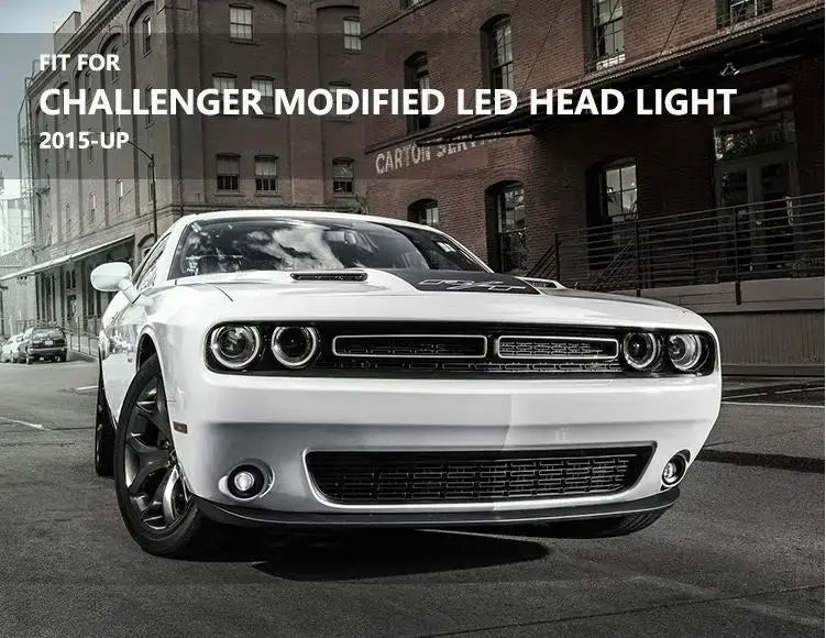 Dodge Challenger Headlights 2015-2019 New Challenger LED