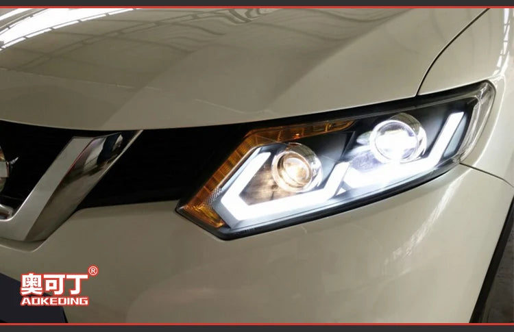 Nissan X-Trail Headlights 2014-2016 Rogue LED Headlight DRL