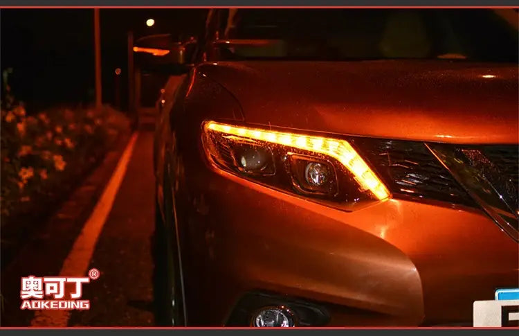 Car Styling Headlights for Nissan X-Trail Rouge LED