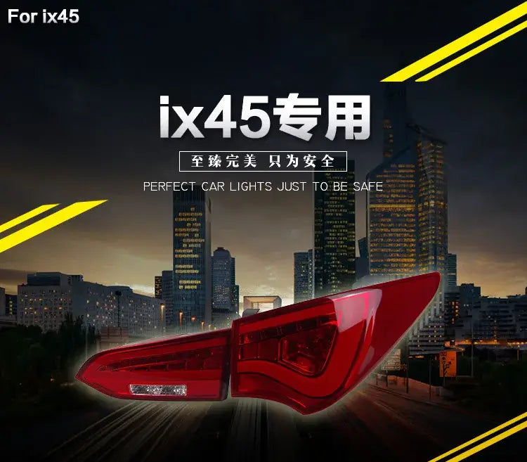 Hyundai IX45 Tail Lights 2013-2017 New Santa Fe LED Tail