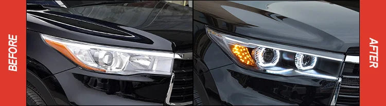 Toyota Highlander Headlight 2015 Eagle Eye New Kluger LED