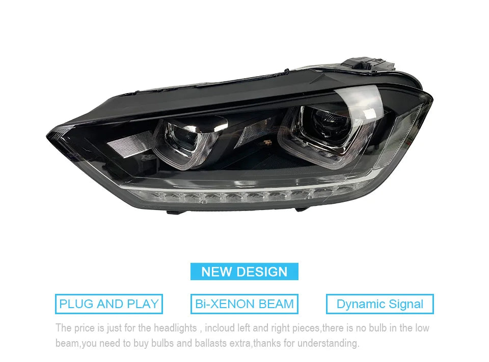 Car Styling Head lamp light for Golf 7 Sportsvan Headlight