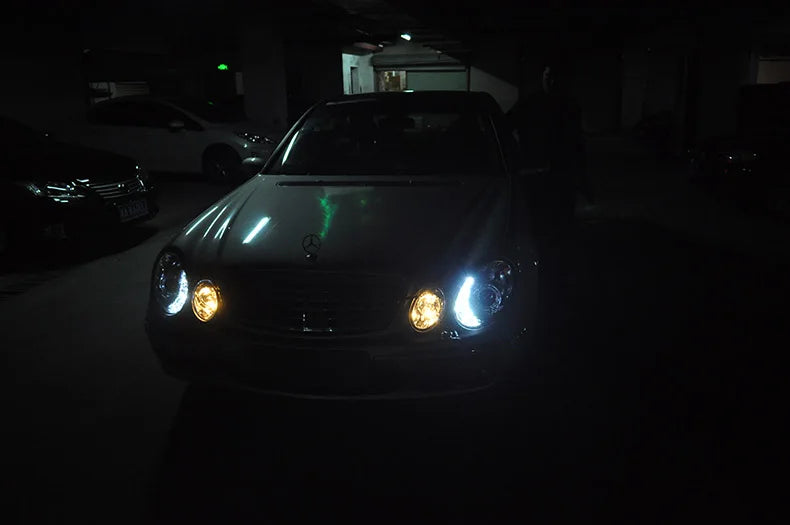 Car Styling Head lamp light for W211 Headlights 2002-2009