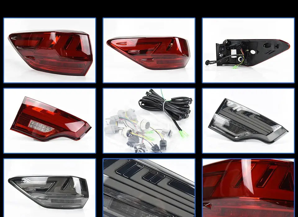 Toyota Highlander Tail Lights 2015 Kluger LED Tail Light