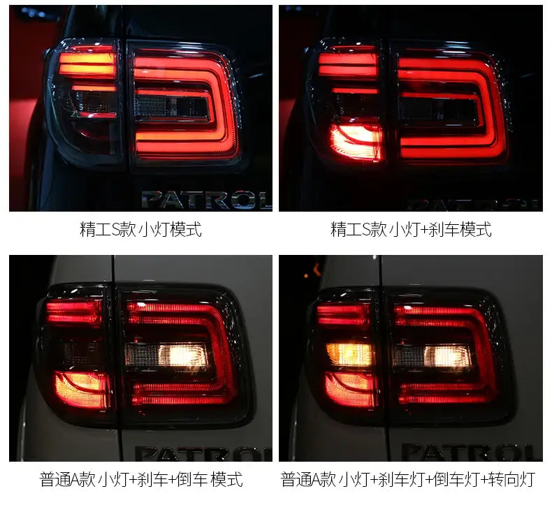 Nissan Patrol Tail Lights 2012-2018 Tourle LED Tail lamp