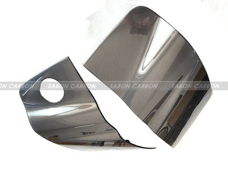 Gen.1 R8 Carbon Fiber Side Door Panel Scoop OEM Style for Audi R8 09-15