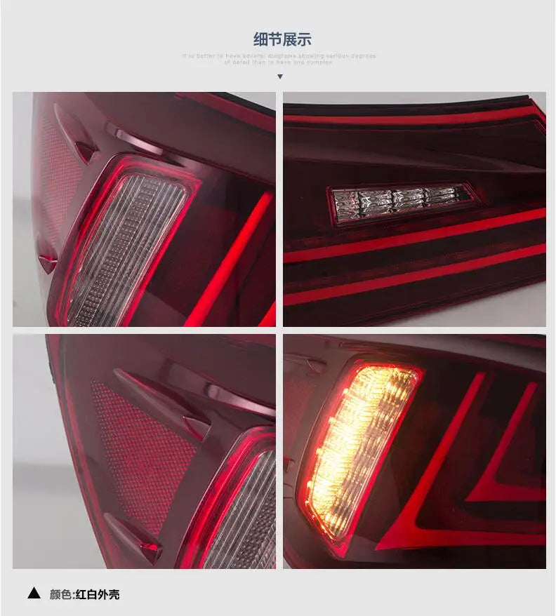 Car Styling Tail lamp light for Lexus IS250 Tail Lights