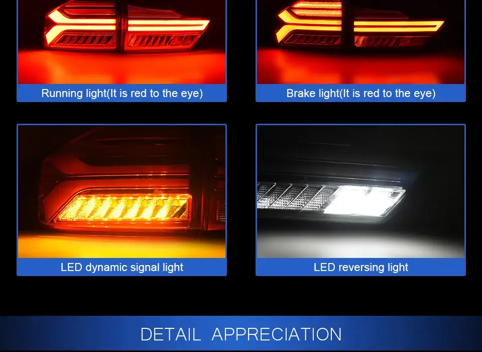 Honda City Tail Light 2014-2019 City LED Tail lamp light LED