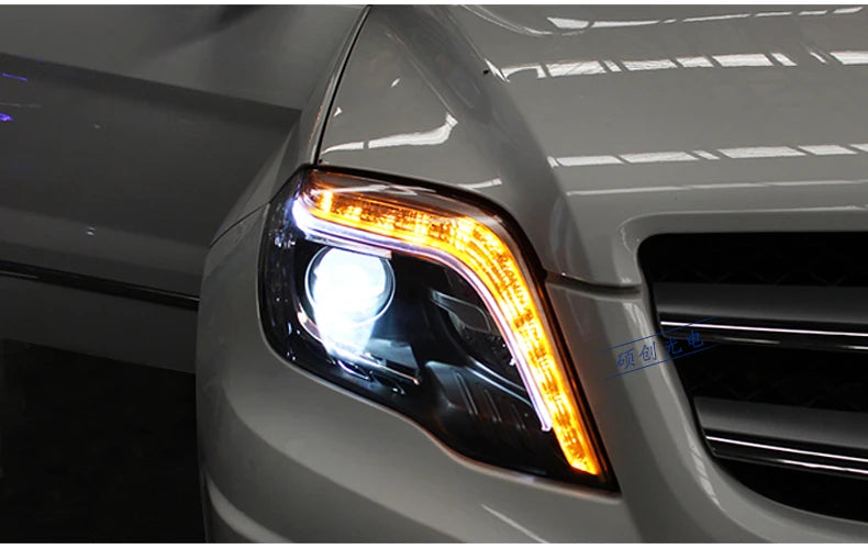 Car Styling Head lamp light for GLK260 Headlights 2012-2015