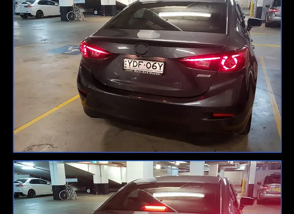 Mazda 3 Tail Lights 2014-2018 Mazda3 Axela Sedan LED Tail