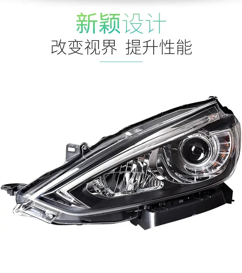 Car Styling Headlights for Nissan Sylphy Sentra LED