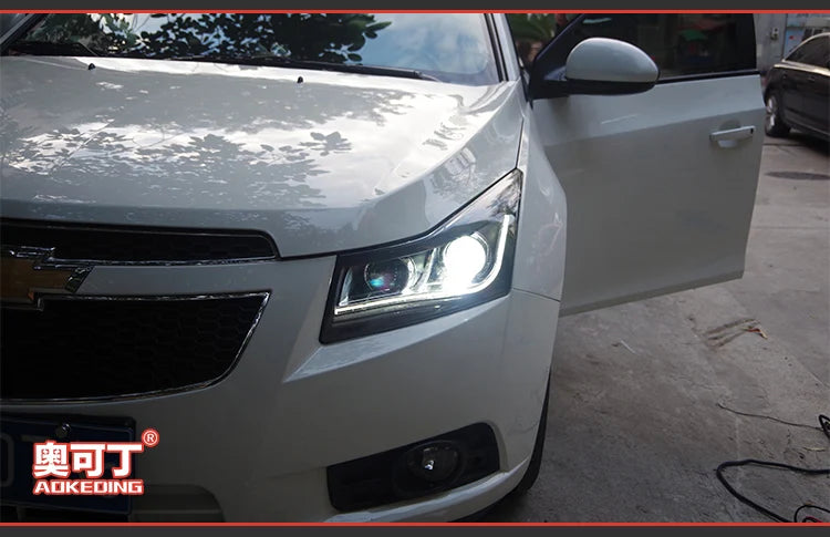 Car Styling Head lamp light for Chevrolet Cruze Headlight