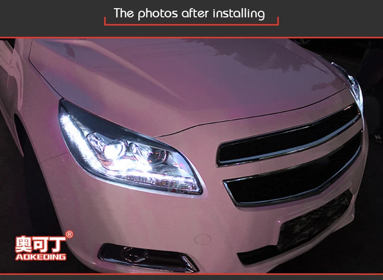 Car Styling Head lamp light for Chevrolet Malibu LED