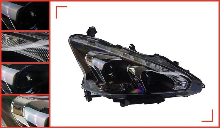 Nissan Teana Headlights 2013-2017 Altima LED Headlight DRL