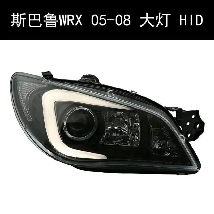 Car Styling Head lamp light for Subaru WRX Headlight