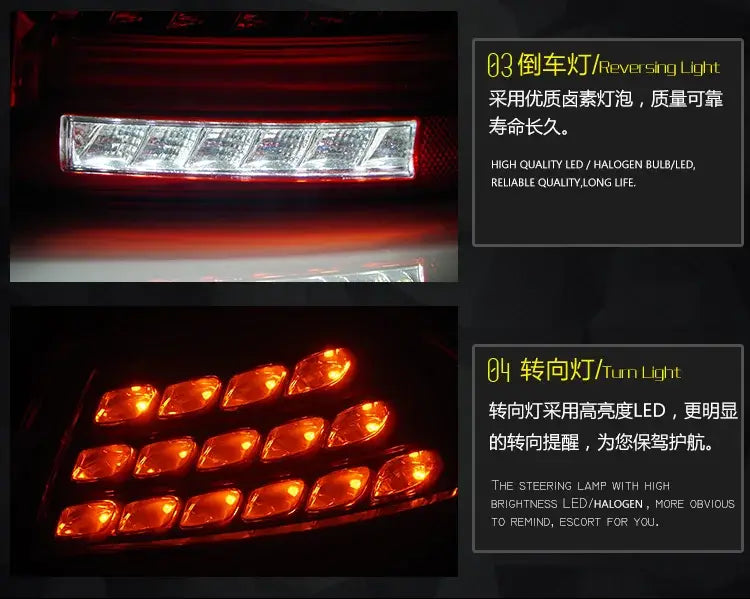 Toyota Highlander LED Tail Light 2012-2014 Highlander LED