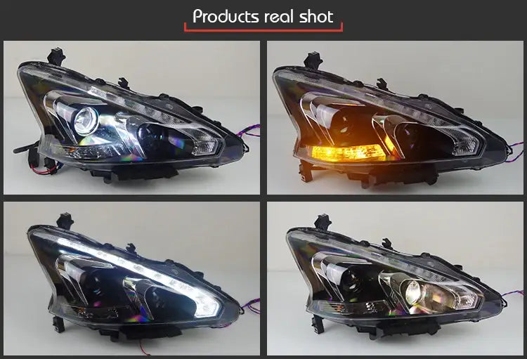 Nissan Teana Headlights 2013-2017 Altima LED Headlight DRL