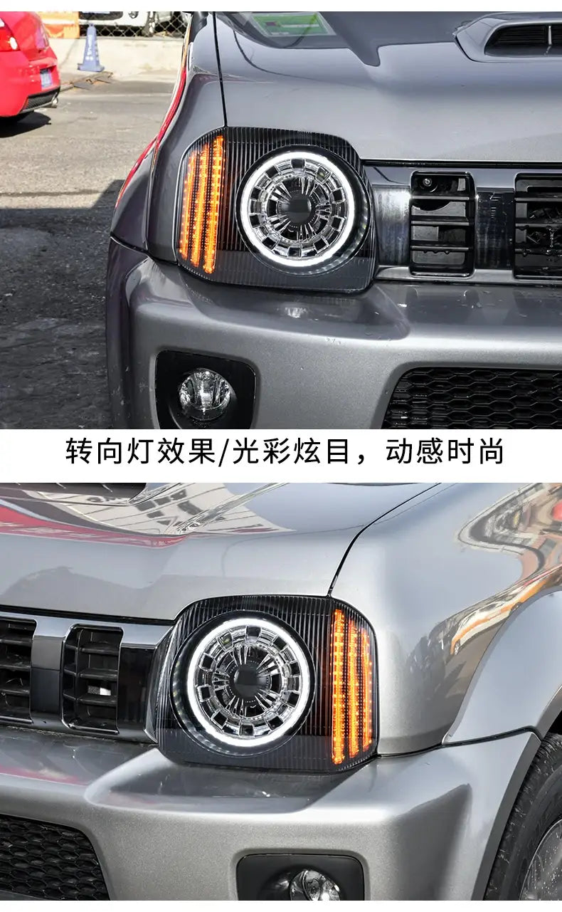 Car Styling Head lamp light for Suzuki Jimny Headlights