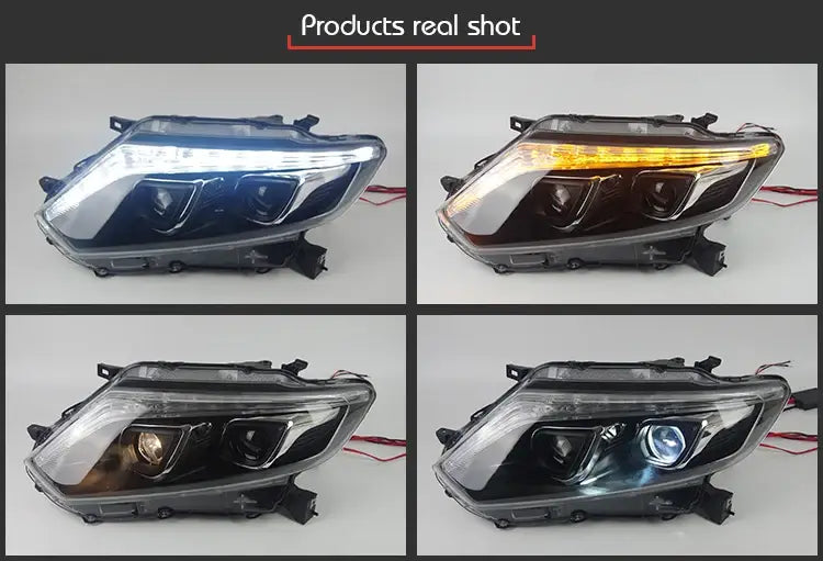 Car Styling Headlights for Nissan X-Trail Rouge LED